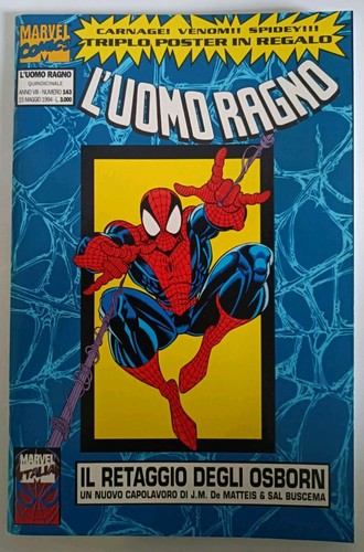 Uomo ragno 143 - l'uomo, maggio