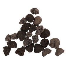 Pietre vulcaniche naturali roccia nera usi in fossa di o rocce di