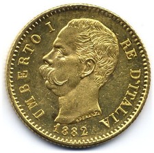 Regno Italia : Umberto I : 20