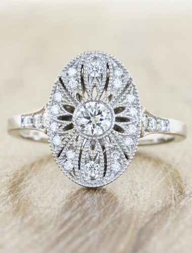 Anello diserbo con - , diamanti