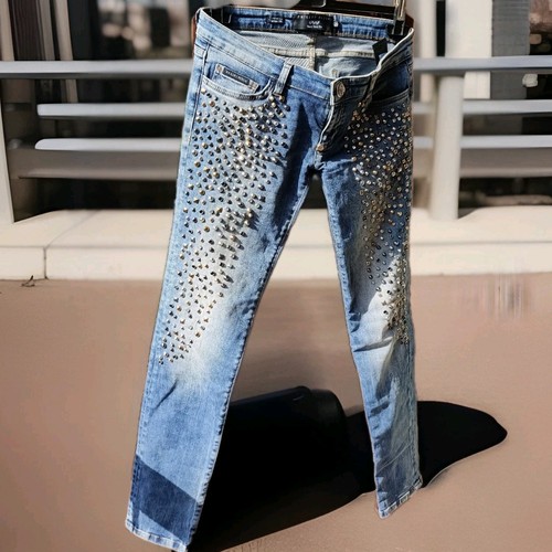 Jeans blu philipp plein - philipp, donna