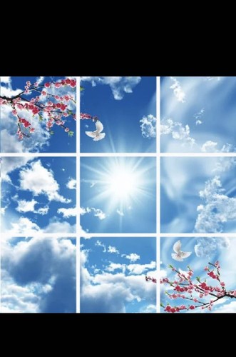9x40w sky cloud pattern - 9x40w,