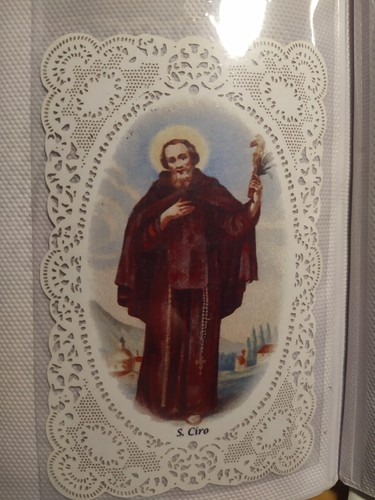 Lotto santini con - con, pizzo