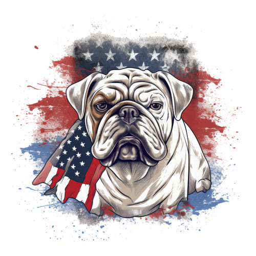 Adesivi auto bulldog inglese - auto,