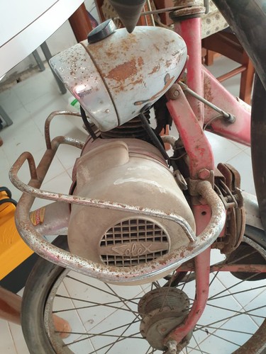 Stupenda vecchia bici motore - bici, a