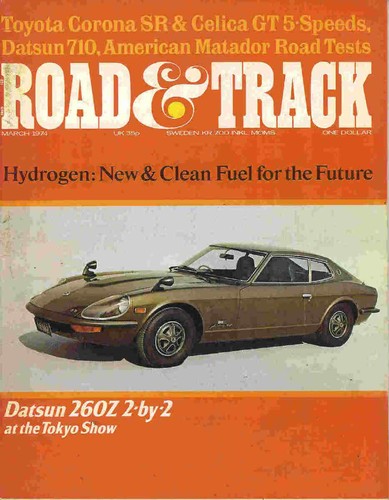 Road track 1974 march datsun - 1974,