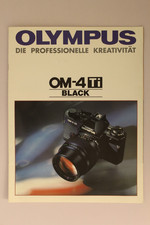 Brochur Olympus OM-4 Ti Nero
