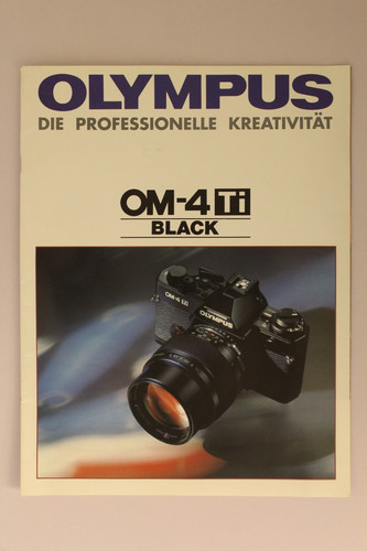 Brochure olympus ti - olympus, nero