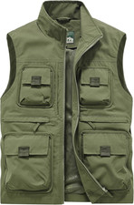 Uomo Gilet Da Pesca All'Aperto