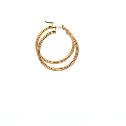 Orecchini cerchio oro 18 - in,