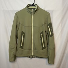 ARC'TERYX HYLLUS GIACCA CON CAPPUCCIO POLARTEC POWER SHIELD HIGH LOFT DONNA M *Macchie*