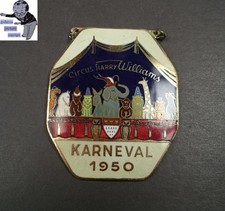 Ordine di Carnevale Circo Harry Williams del 1950 raro