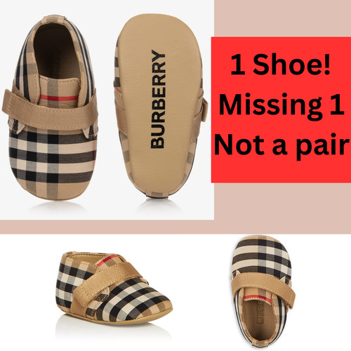 Scarpa culla burberry - 1,