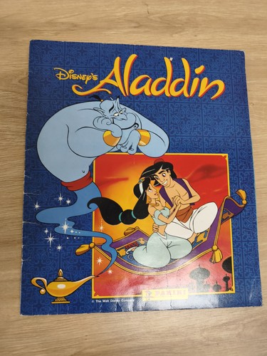 Vintage album panini aladdin - vintage,