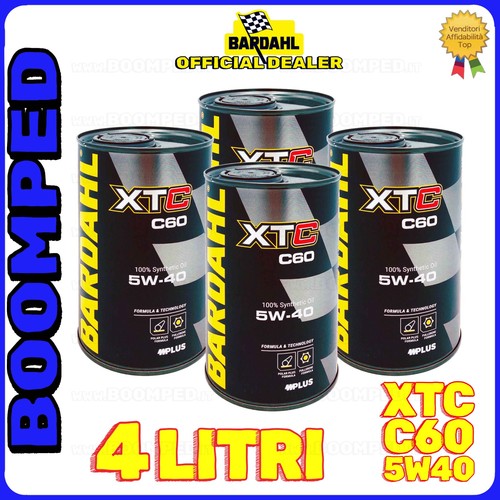 Bardahl xtc c60 5w40 litri - 5w40, 4