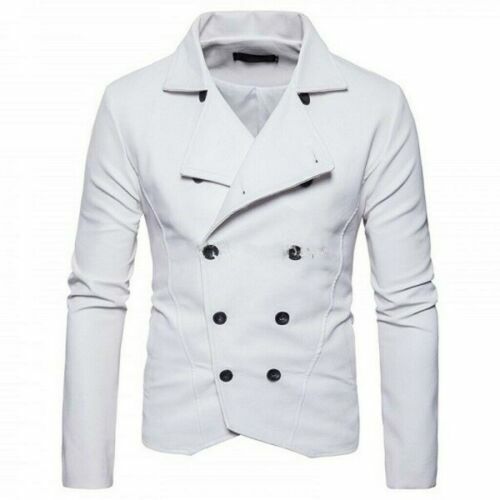 Blazer pelle bianca - blazer,