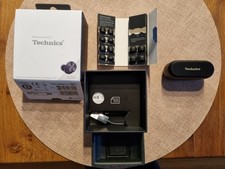 Technics EAH AZ80E -K Cuffie Bluetooth In-Ear - Hi-Res, Nero, come NUOVE, IMBALLO ORIGINALE