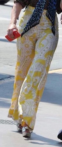 Pantalone zara giallo - zara,