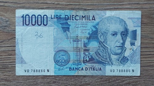 Banconota 000 diecimila - banconota, 10.000