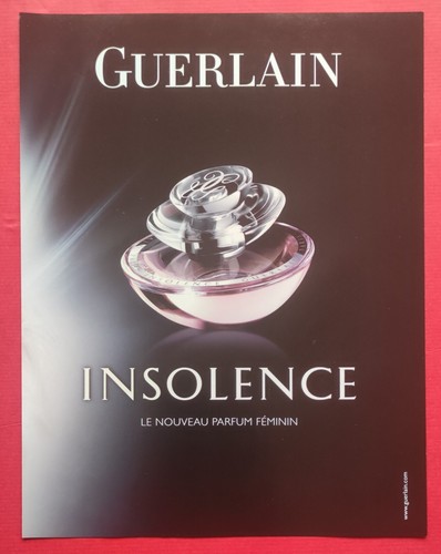 Publicité presse parfum - publicité,