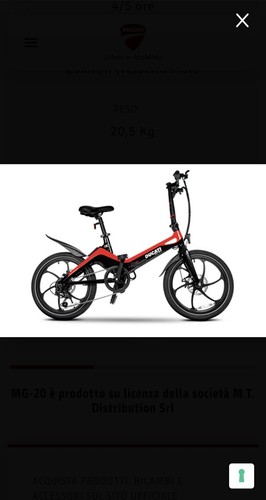 Bici elettrica pieghevole