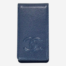 Custodia con patta in pelle