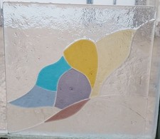 Vetrofusione Formella Farfalla In Vetro di Murano realizzato a mano da Artigiano