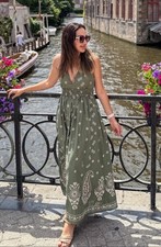 ZARA NEW EMBROIDERED MIDI