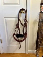 Devoucoux Makila DOPPIA Briglia - Avana con Oro - Completo - NUOVO