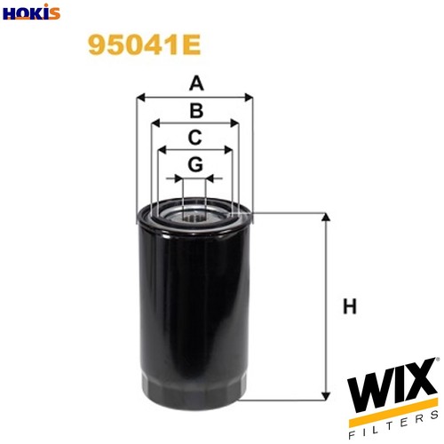 Filtro carburante 95041e per - filtro,