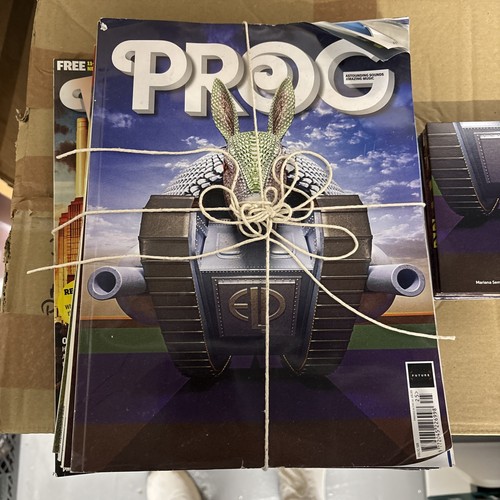 Prog rock magazine with - prog, x
