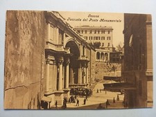 Genova - Facciata del Ponte Monumentale - Tram.