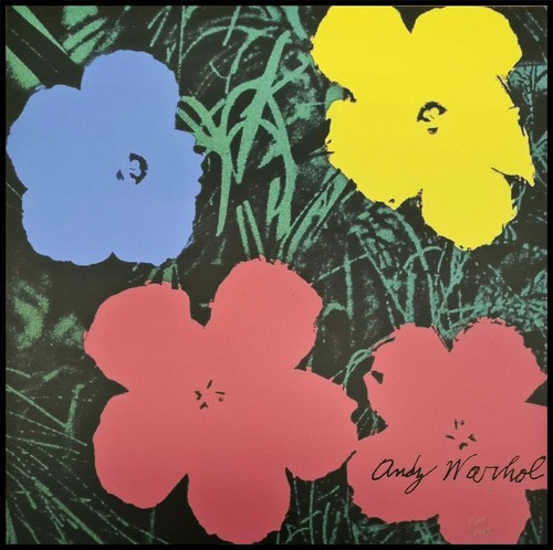 Andy warhol fiori - andy, *