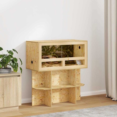 Terrario marrone osb recinto - terrario,