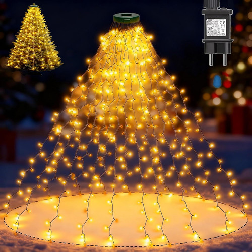 Luci natale albero 400 - luci,