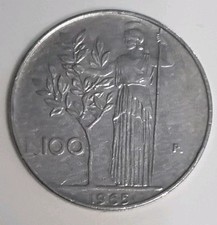 Moneta 100 Lire 1965, Italia