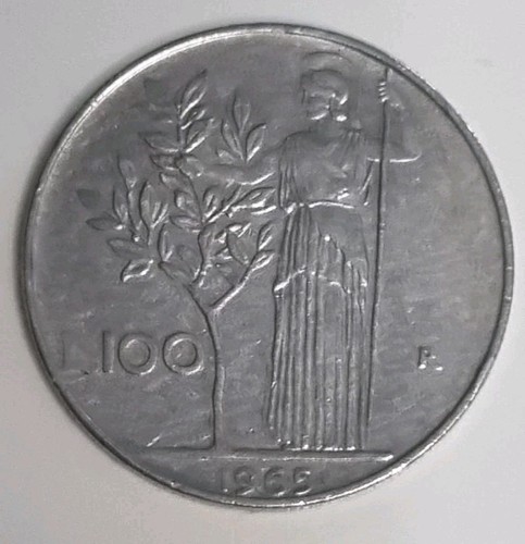 Moneta 100 lire - moneta,