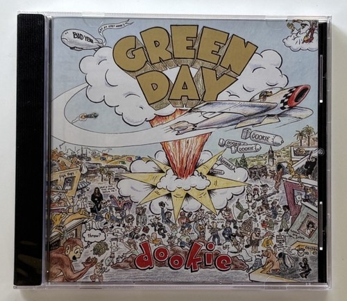 Green day dookie cd - green,