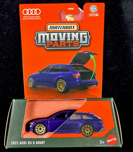 Scatola fiammiferi audi 6 - fiammiferi,