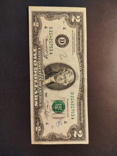 Banconota dollari usa - banconota, 2