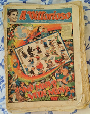 IL VITTORIOSO ANNO 1949 ANNATA COMPLETA -5 NUMERI ORIGINALE
