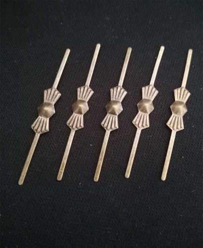 200x45mm ottone antico perni - 200x45mm,