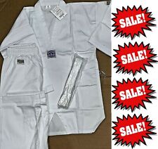KO knock out uniformi da taekwondo WTF tuta da karate Gi Dobok TKD tutte le taglie cintura gratuita
