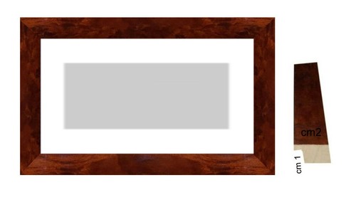 Cornice radica opaca con - in,