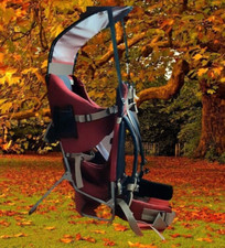 zaino porta bimbo Marca  Brevi color amaranto