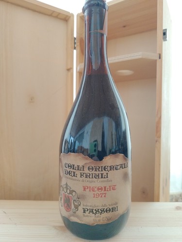 Vino passito 1977 - vino, picolit