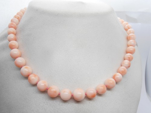 Collana corallo rosa - collana, in