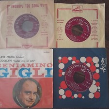 BENIAMINO GIGLI: 4 45 GIRI IN