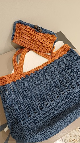 Borsa mare uncinetto - borsa,
