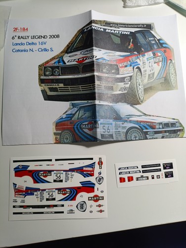 Decals lancia delta - decals,